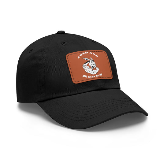 D.A.L. Cold Ass Honky Leather Patch Hat
